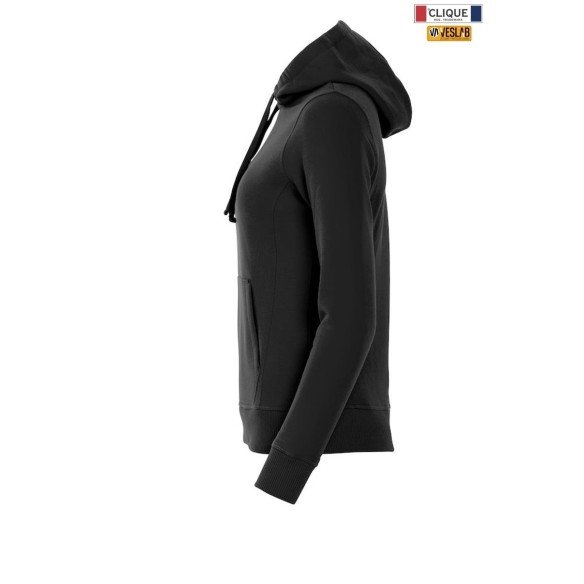 sudadera cliqué classic hoody ladies
