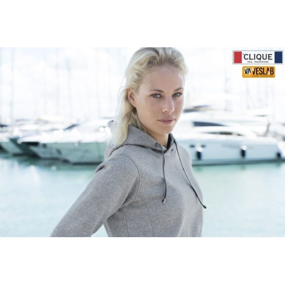 sudadera cliqué classic hoody ladies