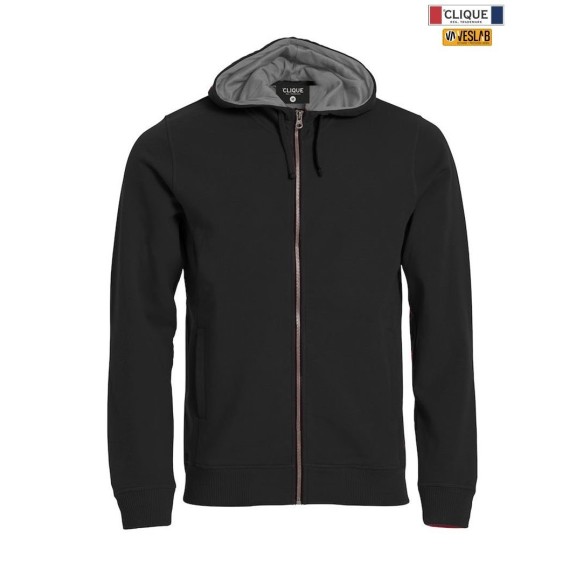DESSUADORA CLIQUÉ CLASSIC HOODY CREMALLERA SENCERA