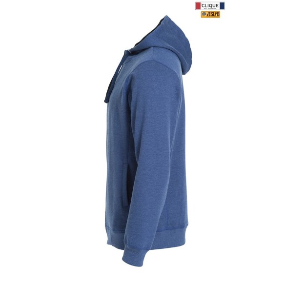 DESSUADORA CLIQUÉ CLASSIC HOODY CREMALLERA SENCERA