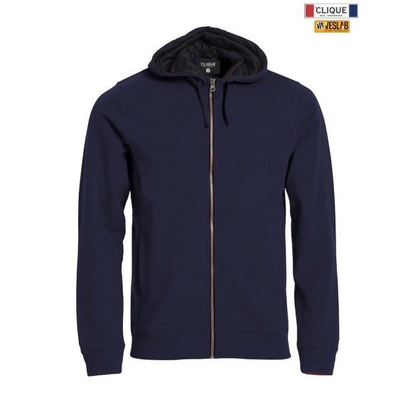 DESSUADORA CLIQUÉ CLASSIC HOODY CREMALLERA SENCERA