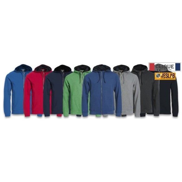 SWEAT CLIQUE CLASSIC HOODY FULL ZIP