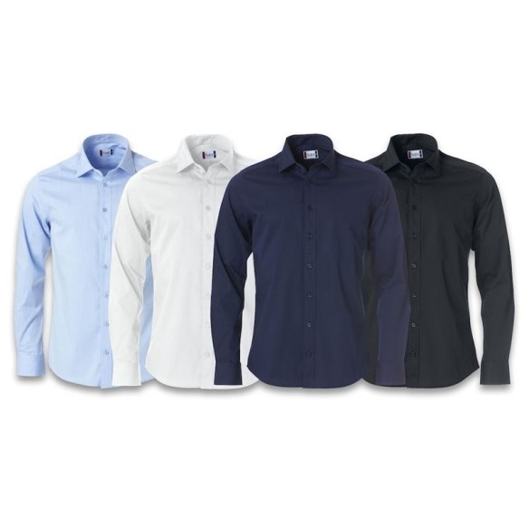 Camisa Cliqué Clark màniga llarga | Roba corporativa