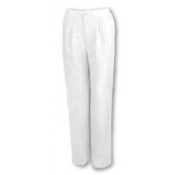Pantalón Pijama blanco con pinzas
