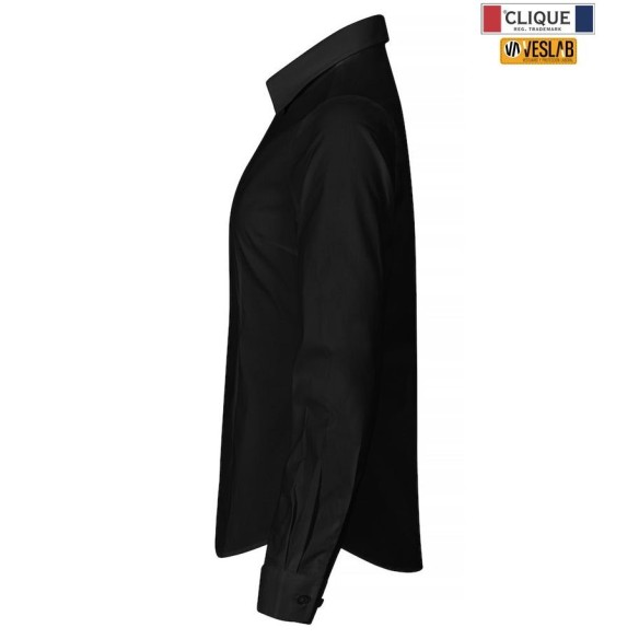 Blusa Cliqué Stretch màniga llarga | Roba per hostaleria
