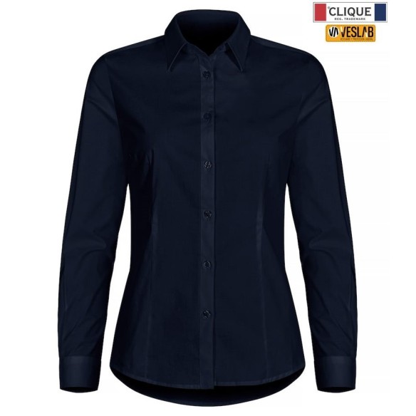 Long sleeves Cliqué Stretch Blouses