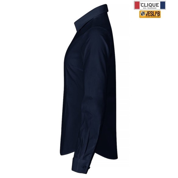 Blusa Cliqué Stretch màniga llarga | Roba per hostaleria