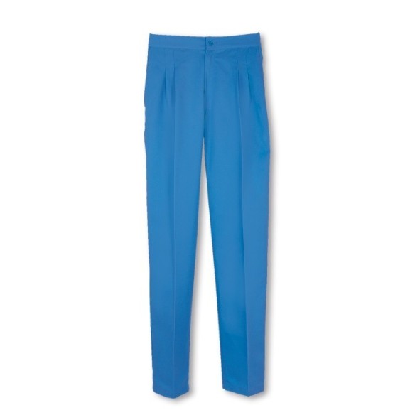 pantalón pijama color con pinzas 1