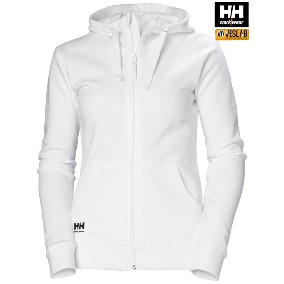 HH MANCHESTER WOMAN ZIP HOODIE SWEATSHIRT