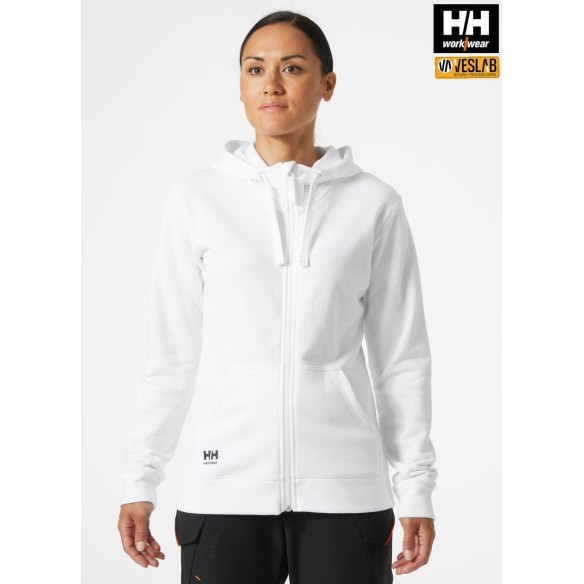 HH MANCHESTER WOMAN ZIP HOODIE SWEATSHIRT