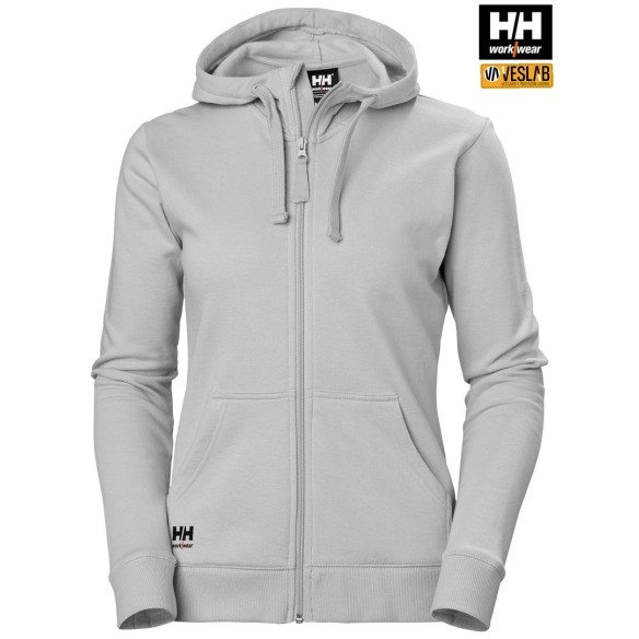 sudadera cremallera y capucha hh manchester woman