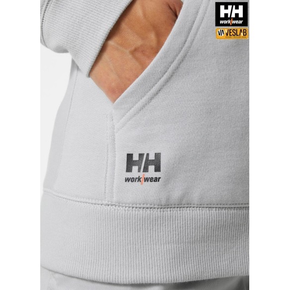 HH MANCHESTER WOMAN ZIP HOODIE SWEATSHIRT
