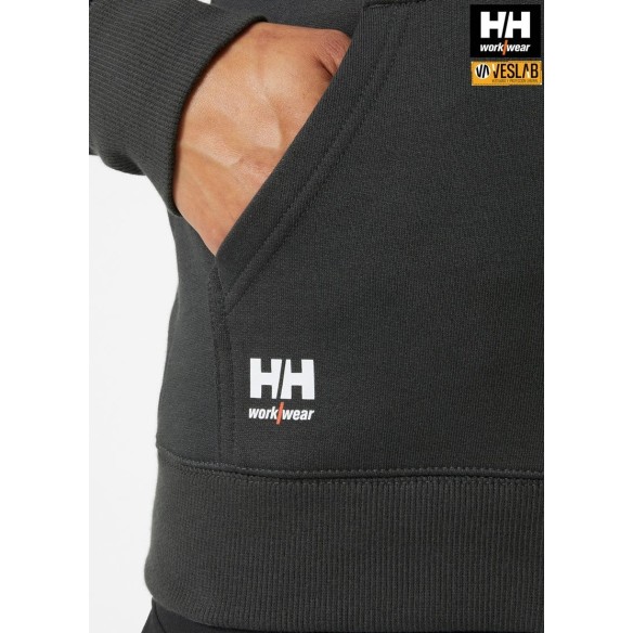 sudadera cremallera y capucha hh manchester woman