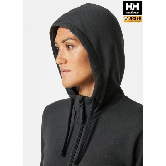 HH MANCHESTER WOMAN ZIP HOODIE SWEATSHIRT