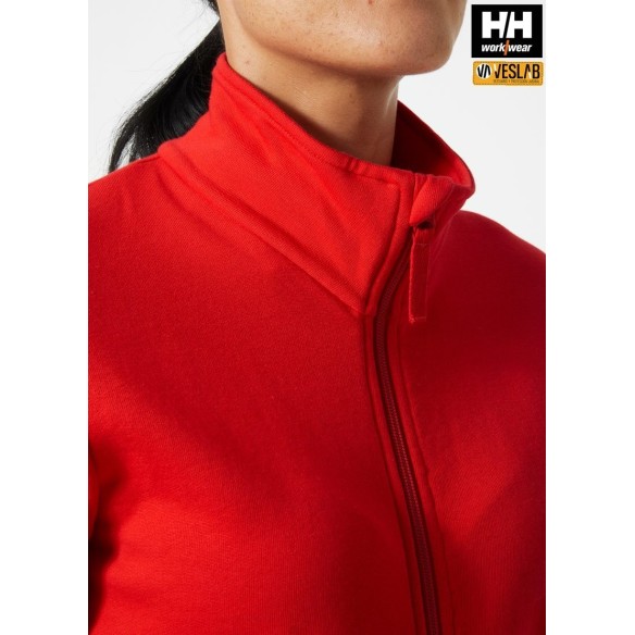 sudadera hh manchester woman cremallera