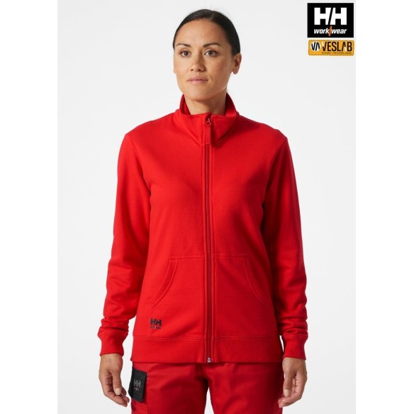 SWEAT-SHIRT HH MANCHESTER Woman FERMETURE ÉCLAIR