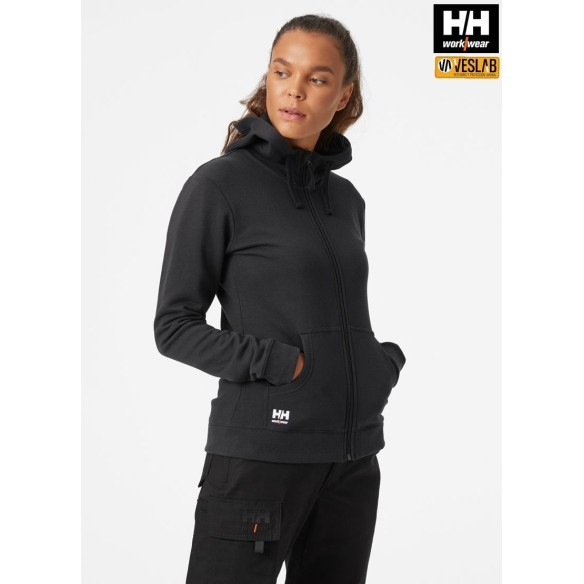 sudadera hh manchester woman cremallera