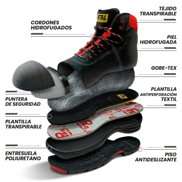 Bottes FAL Pegaso Top GTX500 S3 SRC CI WR