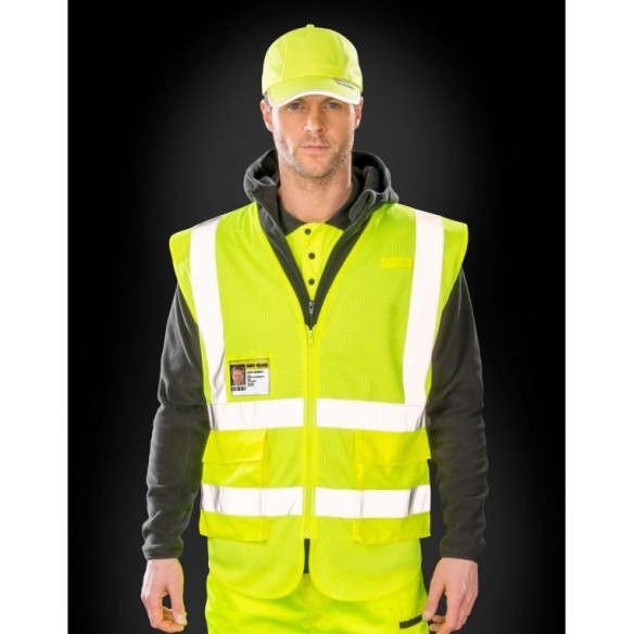 Gilet haute Visibilité maille