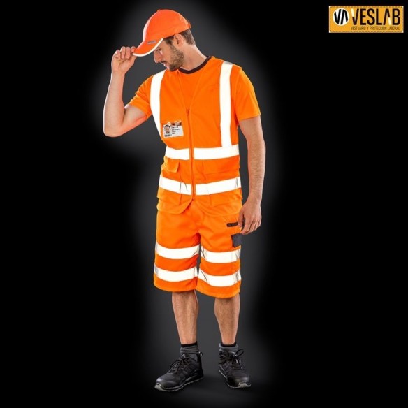 Gilet haute Visibilité maille