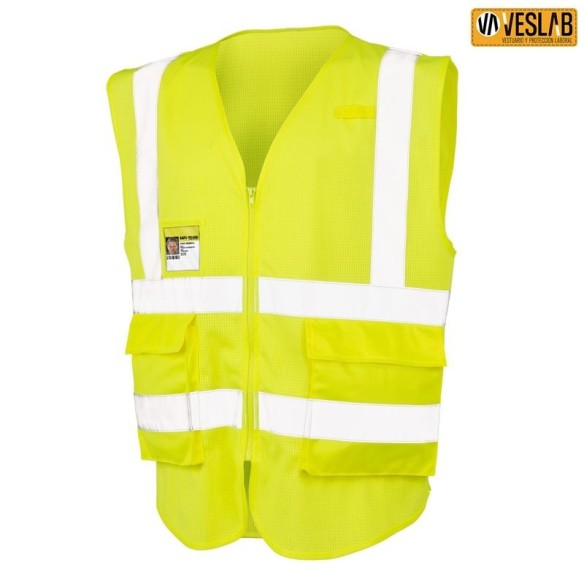 Gilet haute Visibilité maille