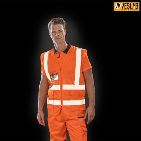 Gilet haute Visibilité maille