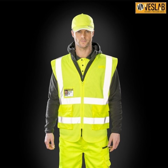 Gilet haute Visibilité maille