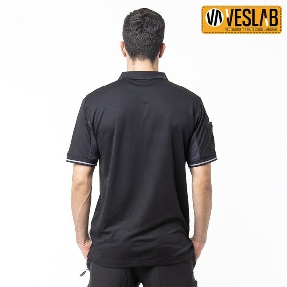 Technical Two-tone polo