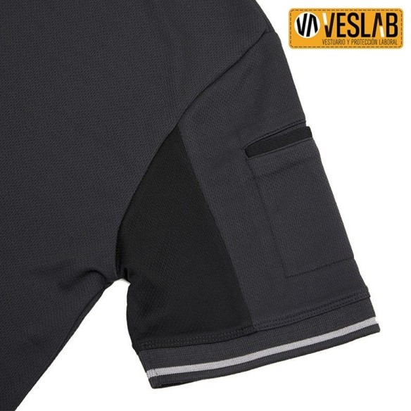 Technical Two-tone polo