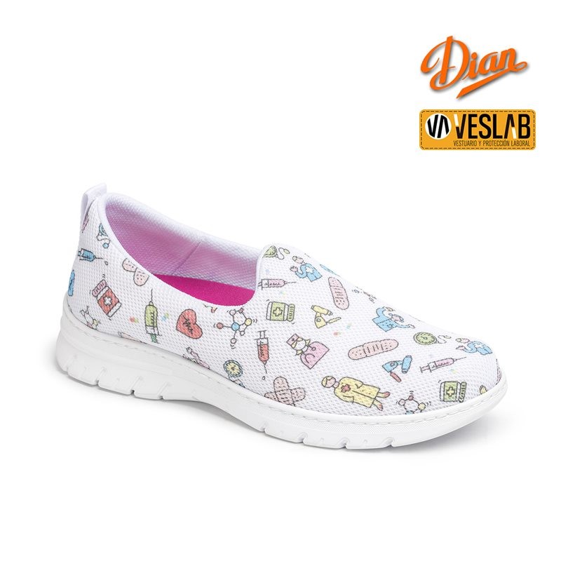 zapatilla dian valencia plus estampado 1
