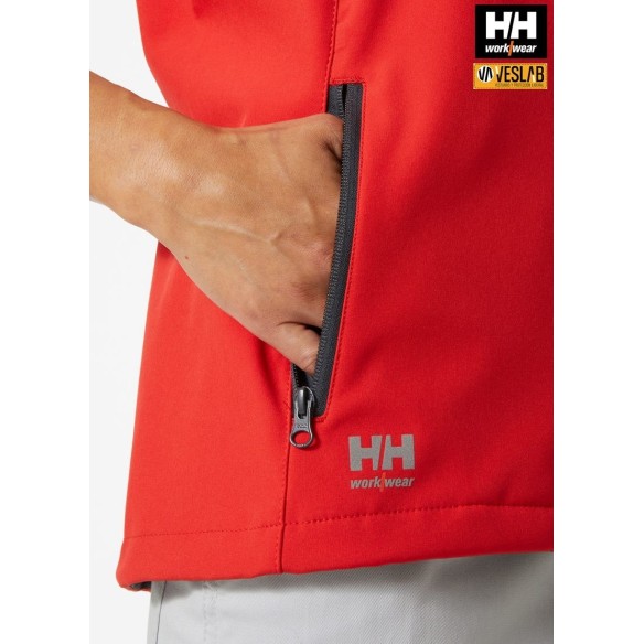 Women Manchester Sofshell Vest | Workwear | VESLAB.COM