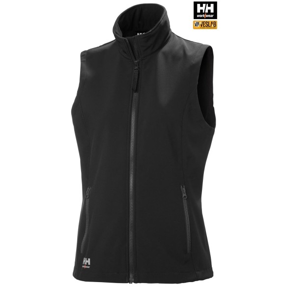 Women Manchester Sofshell Vest | Workwear | VESLAB.COM