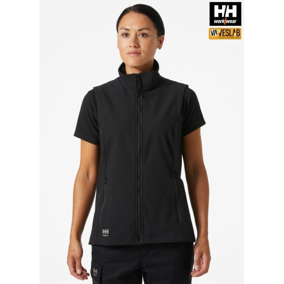 Women Manchester Sofshell Vest | Workwear | VESLAB.COM