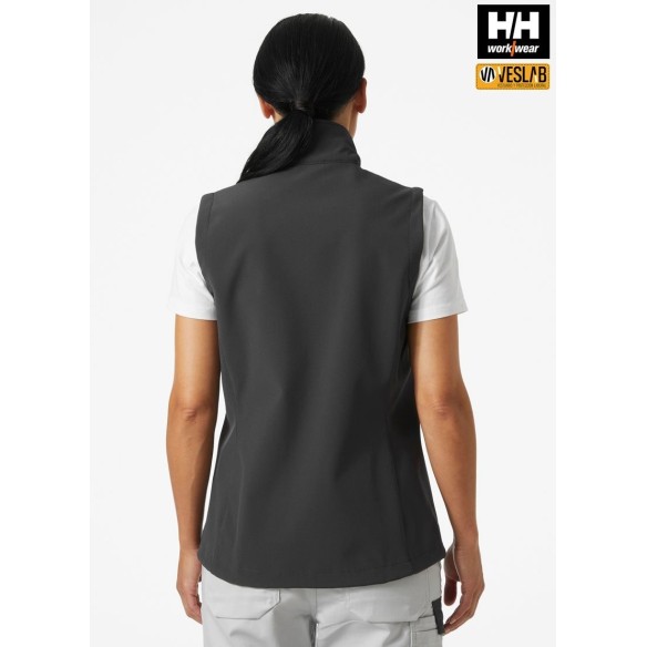 Women Manchester Sofshell Vest | Workwear | VESLAB.COM