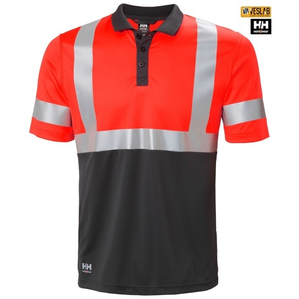 Summer Polo Shirt | High-Vis | Workwear | VESLAB.COM
