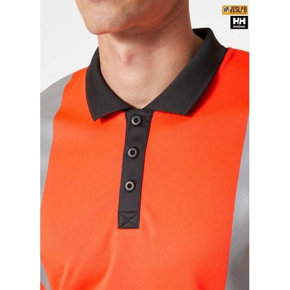 Summer Polo Shirt | High-Vis | Workwear | VESLAB.COM