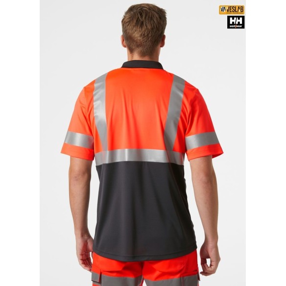 Summer Polo Shirt | High-Vis | Workwear | VESLAB.COM