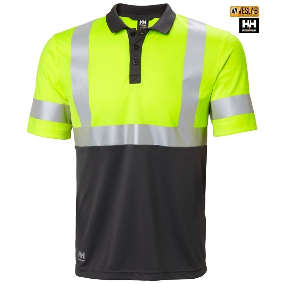 Summer Polo Shirt | High-Vis | Workwear | VESLAB.COM