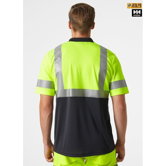 Summer Polo Shirt | High-Vis | Workwear | VESLAB.COM
