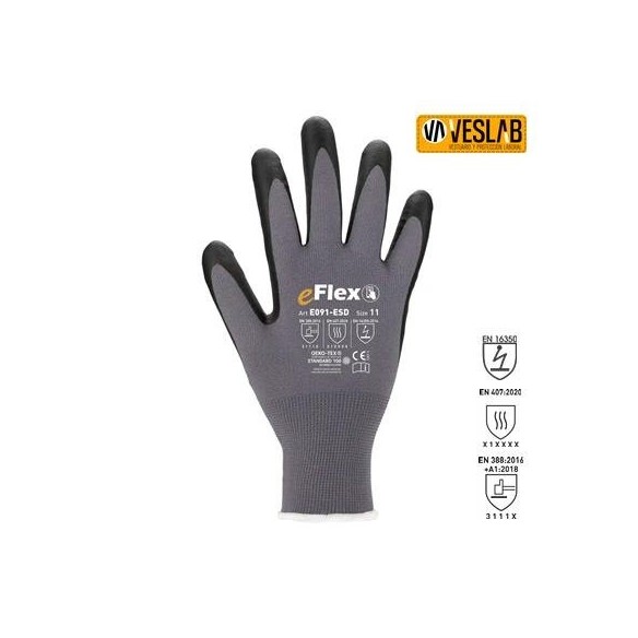 guante esd de punto fino 1