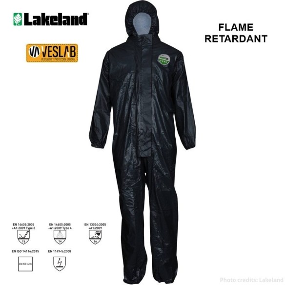 Disposable Coverall Flame Retardant Pyrolon CRFR