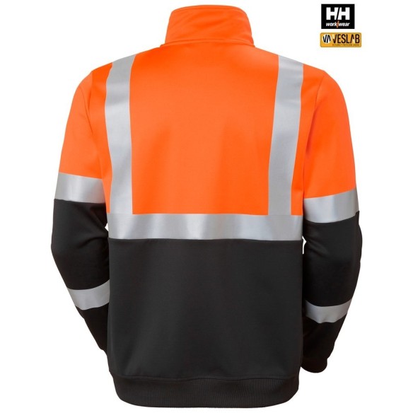 Half Zip Sweatshirt | Helly Hansen Workwear | VESLAB.COM