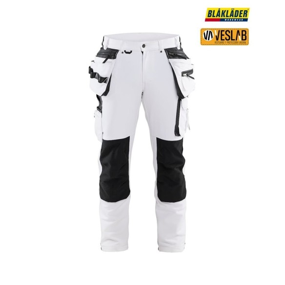 Elastic Painter Trousers | Workwear | Blaklader | VESLAB.COM