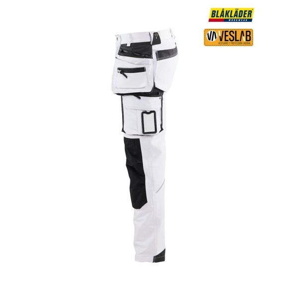 Elastic Painter Trousers | Workwear | Blaklader | VESLAB.COM