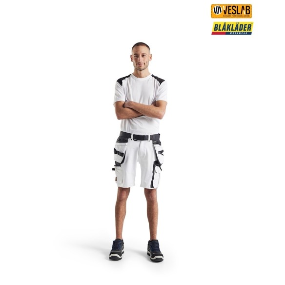 Elastic Painter Shorts | Workwear | Blaklader | VESLAB.COM