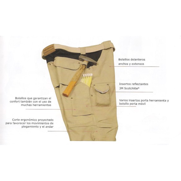 PANTALON PIRATA COFRA BELFAST