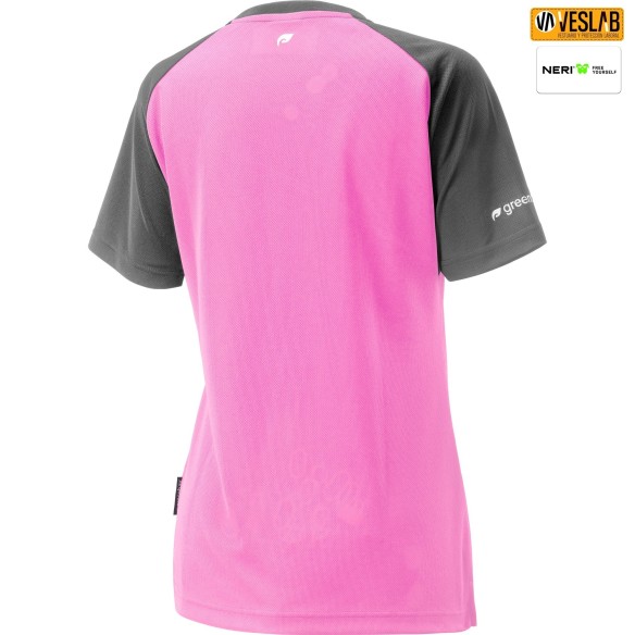 Samarreta Tècnica Identity Lady | Roba laboral | Neri | VESLAB.COM