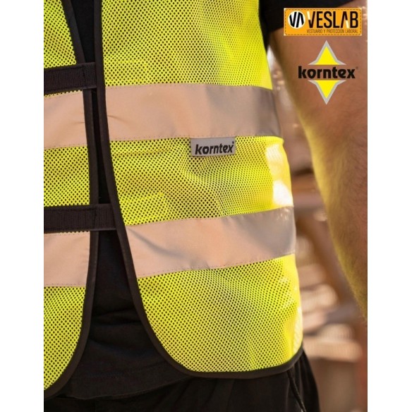Mesh Vest | High Visibility | Korntex | VESLAB.COM