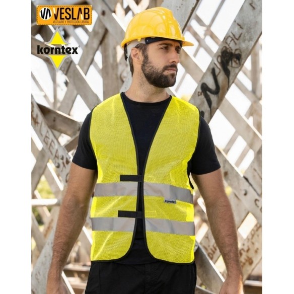 Mesh Vest | High Visibility | Korntex | VESLAB.COM