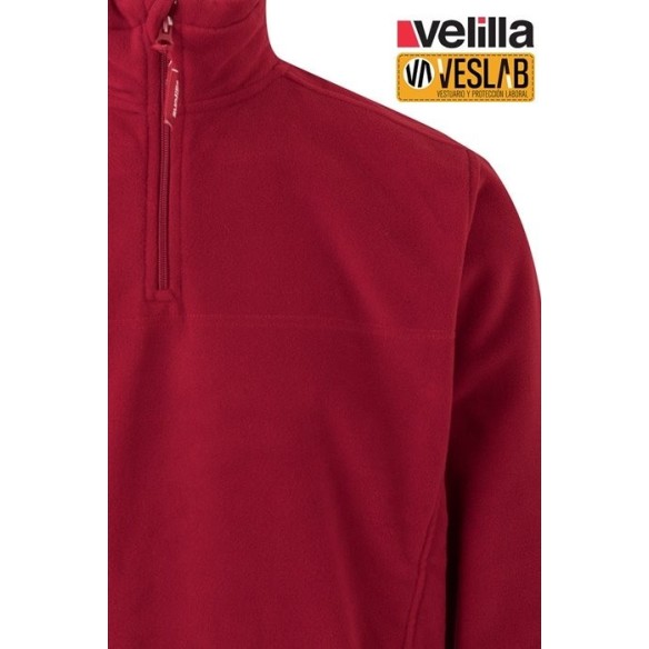 FLEECE JAQUET CENTRAL HALF ZIPPER